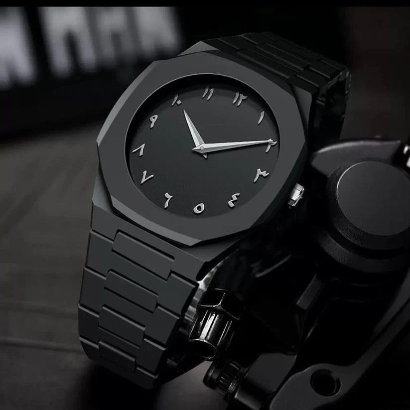 Arabic Aura Watch in Fiber