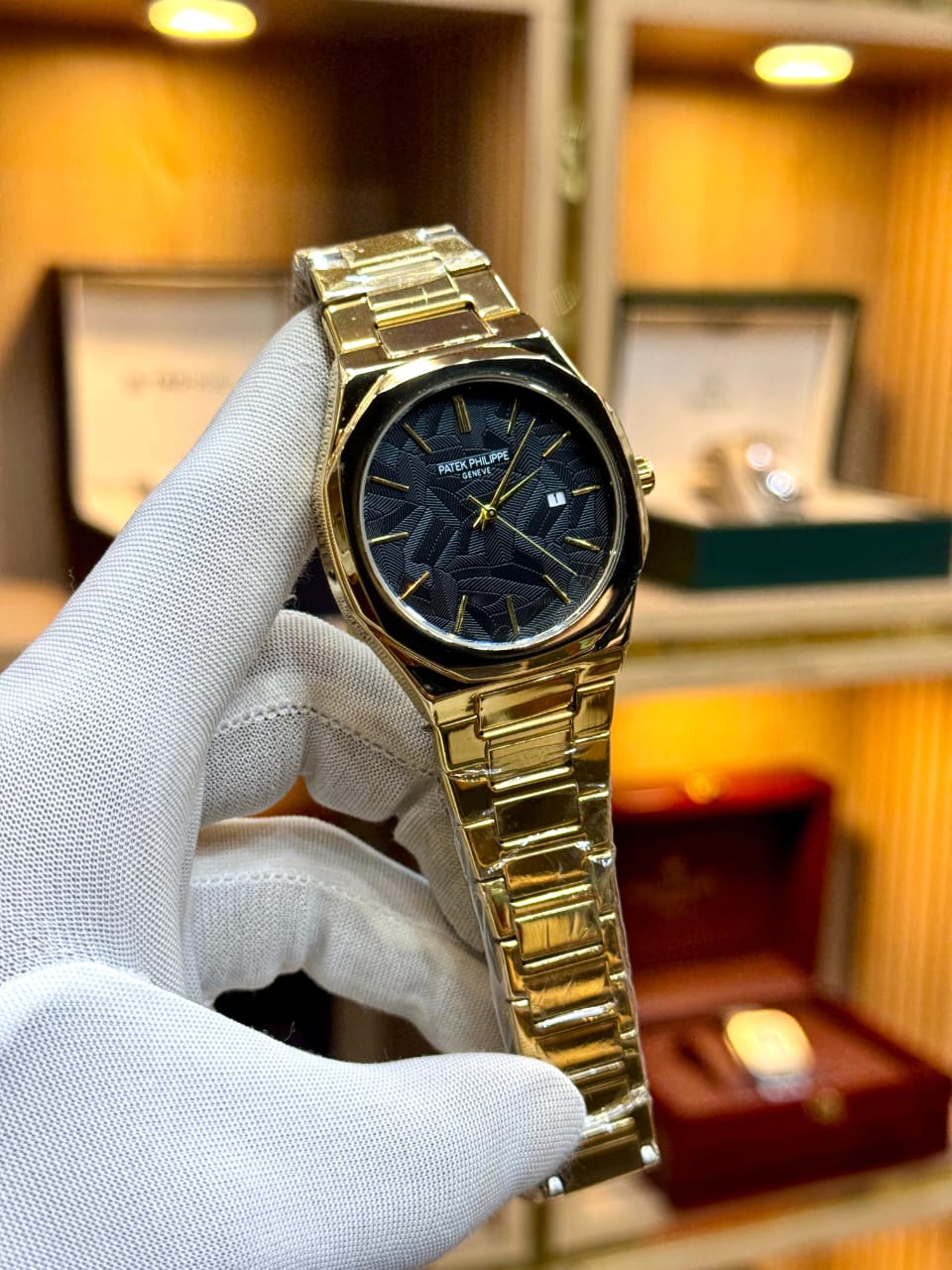 🕰️ Patek Philippe Quartz Watch (Second Copy)