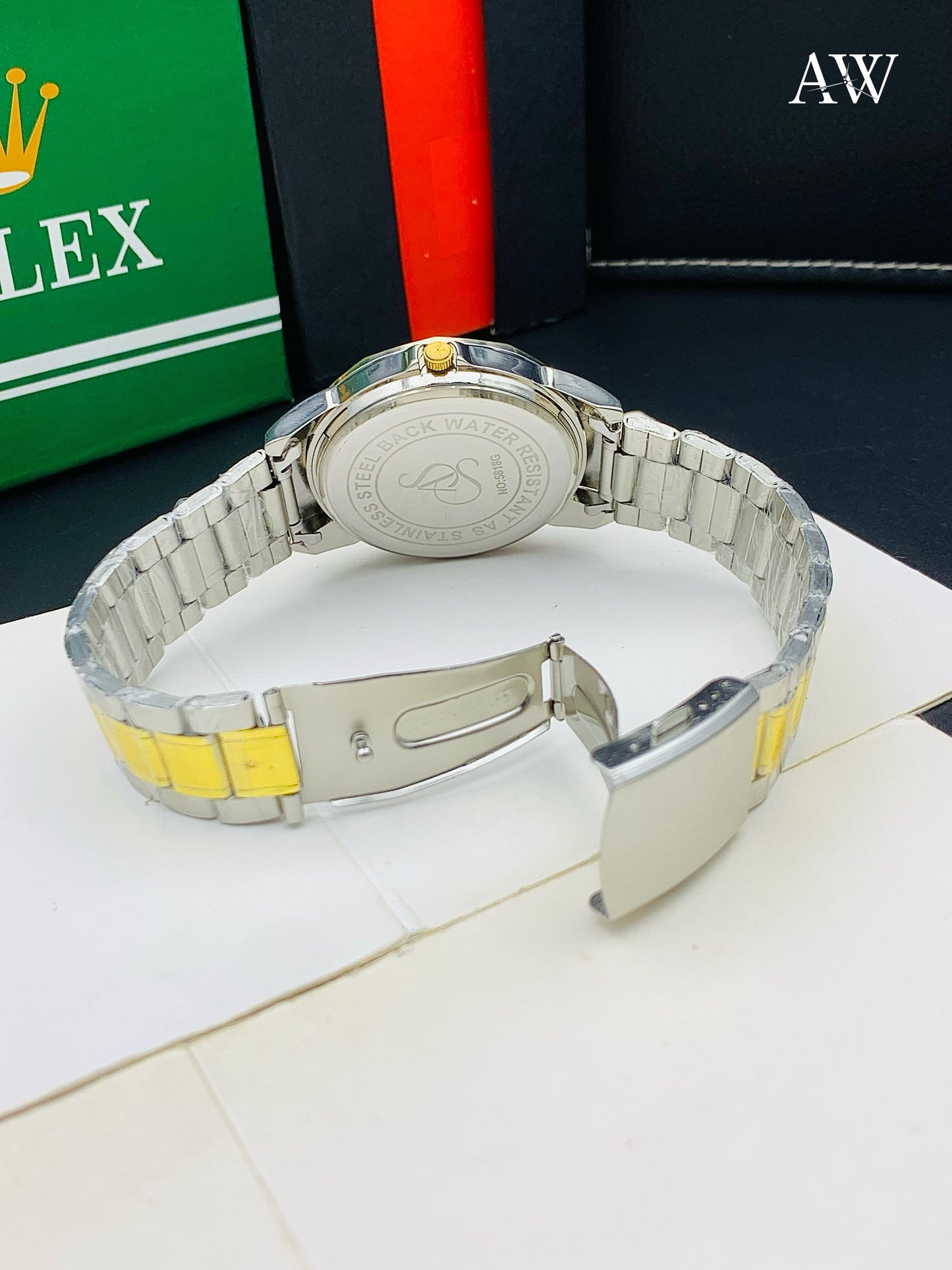 ⌚ Rolex Gents Watch – Prestige & Power with Push Lock Security